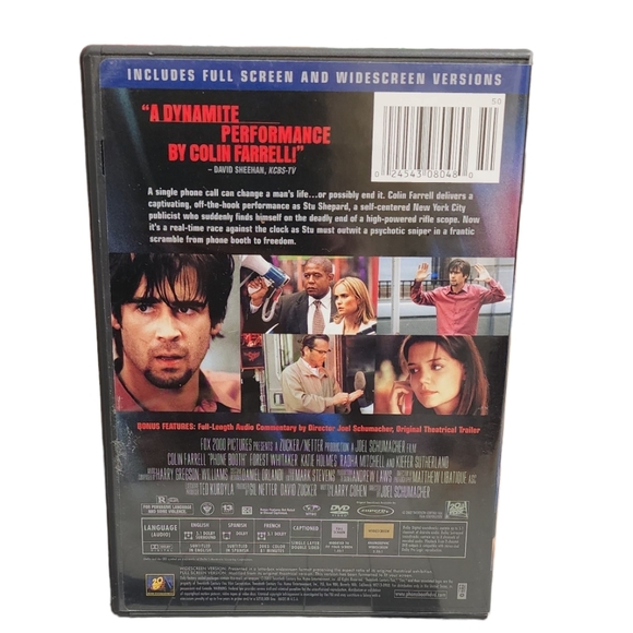 Phone booth "thriller"movie DVD - Picture 2 of 4